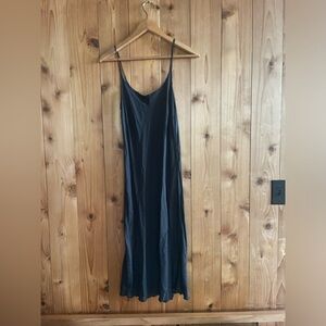 CP Shades Faye Soft Black Slip dress S